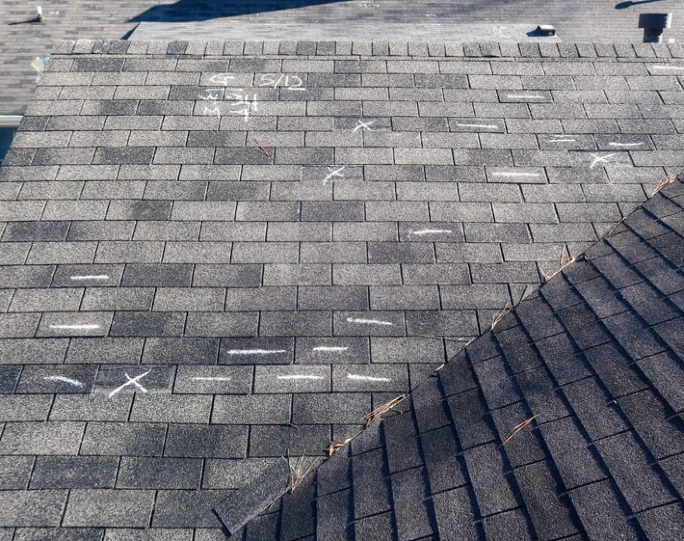 AG Exterior Solutions damaged shingle repair
