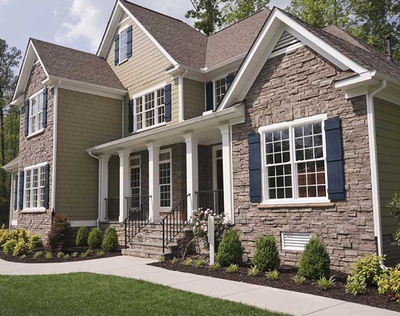 AG Exterior Solutions crew installing vinyl siding