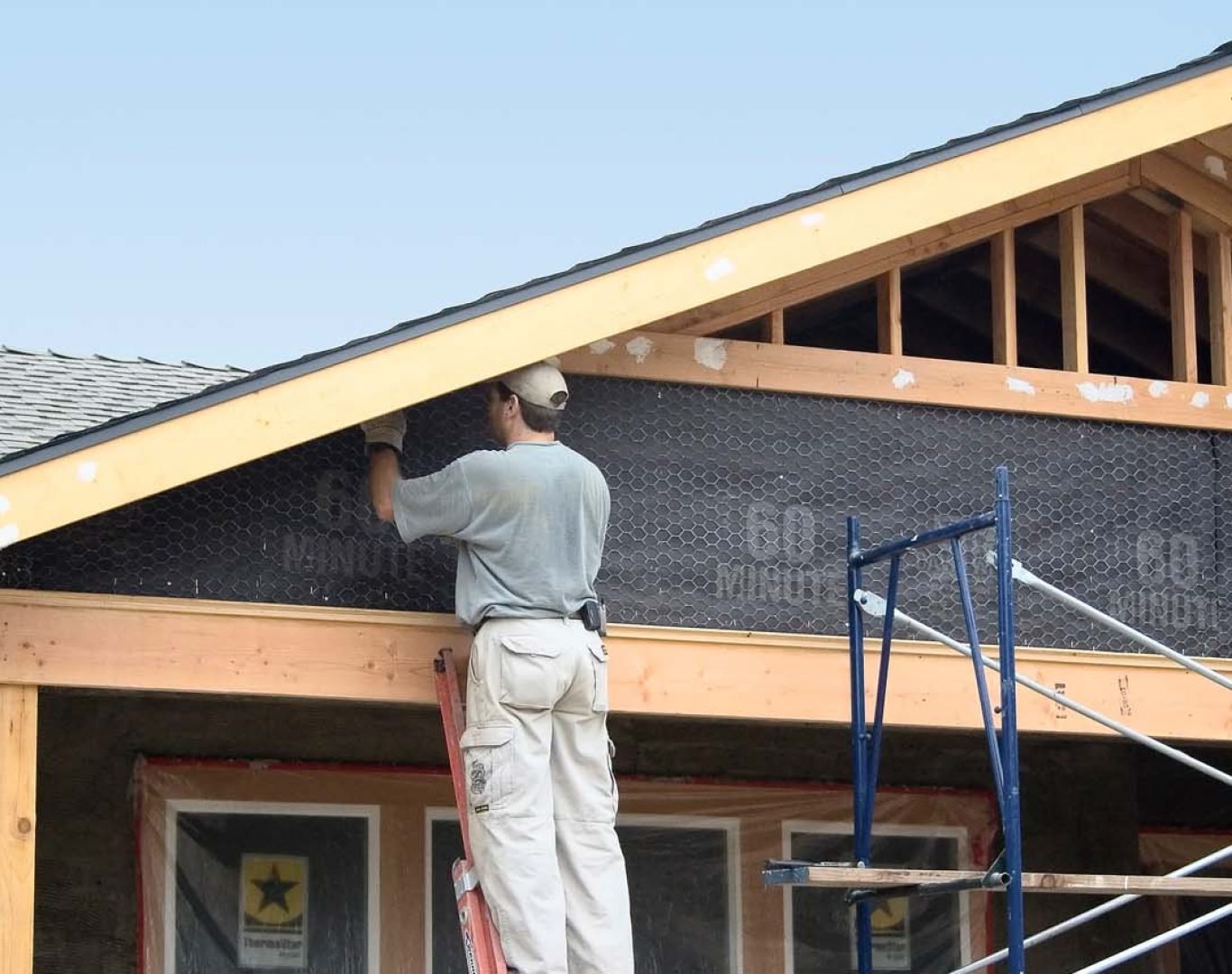 Close-up of quality roofing materials used by AG Exterior Solutions